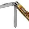 Rough Ryder Mini Trapper Amber Bone RR948 Slipjoint Pocket Knife -Chic Knife Store RY948 01 rough ryder