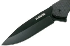 Schrade Fixed Knife 4" Drop Point 1124286 Tan & Black FRN Pocket Knife -Chic Knife Store SC1124286 03 schrade