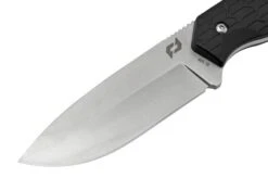Schrade Exertion Drop Point Knife 1159309, Black Fixed Knife -Chic Knife Store SC1159309 03 schrade