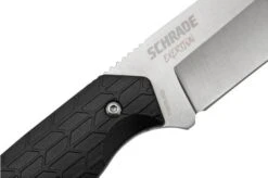 Schrade Exertion Drop Point Knife 1159309, Black Fixed Knife -Chic Knife Store SC1159309 05 schrade