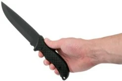 Schrade Frontier Fixed Blade SCHF38, 1095 Carbon Steel, Fixed Knife With Sharpening Stone & Firesteel -Chic Knife Store SCHF38 06 schrade