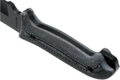 Schrade Frontier 5" Fixed Blade SCHF51M Micarta, 1095 Carbon Steel, Fixed Knife With Sharpening Stone & Firesteel -Chic Knife Store SCHF51M 04 schrade