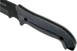 Schrade Frontier 7" Fixed Blade SCHF52M Micarta, 1095 Carbon Steel, Fixed Knife With Sharpening Stone & Firesteel -Chic Knife Store SCHF52M 05 schrade