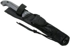 Schrade Frontier 7" Fixed Blade SCHF52M Micarta, 1095 Carbon Steel, Fixed Knife With Sharpening Stone & Firesteel -Chic Knife Store SCHF52M 07 schrade