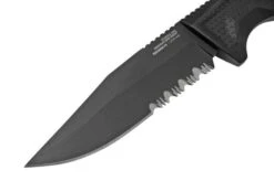 SOG Recondo FX, Black, Partially Serrated 17-22-02-57 Fixed Knife -Chic Knife Store SOG 17 22 02 57 03 sog