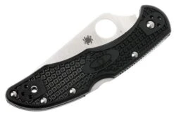 Spyderco Delica 4 C11PBK Saber Grind Pocket Knife -Chic Knife Store SP C11PBK 04 spyderco c11pbk delica d4