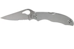 Spyderco Harrier 2 Stainless BY01PS2 Partly Serrated Pocket Knife