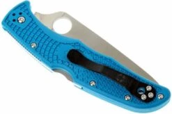 Spyderco Endura 4 Blue C10FPBL Pocket Knife -Chic Knife Store SPC10FPBL 04 spyderco endura 4 blauw spc10fpbl d4