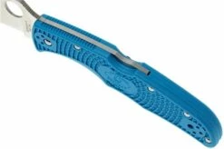 Spyderco Endura 4 Blue C10FPBL Pocket Knife -Chic Knife Store SPC10FPBL 05 spyderco endura 4 blauw spc10fpbl d5