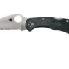 Spyderco Delica 4 Wharncliffe C11FSWCBK Serrated Pocket Knife -Chic Knife Store SPC11FSWCBK 01 spyderco spc11fswcbk 01