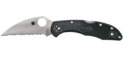 Spyderco Delica 4 Wharncliffe C11FSWCBK Serrated Pocket Knife