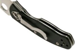 Spyderco Persistence C136GP Pocket Knife -Chic Knife Store SPC136GP 05 spyderco persistence spc136gp 05