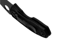 Spyderco Ambitious Lightweight Black C148PBBK Pocket Knife -Chic Knife Store SPC148PBBK 04 spyderco