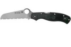 Spyderco Rescue 3 Thin Red Line C14FSBKRD3 Serrated Rescue Knife