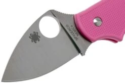 Spyderco Squeak Pink C154PPN Pocket Knife -Chic Knife Store SPC154PPN 03 spyderco