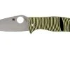 Spyderco Caribbean C217GP Pocket Knife, Sal Glesser Design -Chic Knife Store SPC217GP 01 spyderco