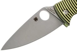 Spyderco Caribbean C217GP Pocket Knife, Sal Glesser Design 12 Spyderco Caribbean C217GP Pocket Knife, Sal Glesser Design -Chic Knife Store SPC217GP 03 spyderco
