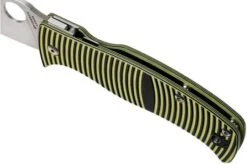 Spyderco Caribbean C217GP Pocket Knife, Sal Glesser Design 16 Spyderco Caribbean C217GP Pocket Knife, Sal Glesser Design -Chic Knife Store SPC217GP 07 spyderco