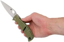 Spyderco Caribbean C217GP Pocket Knife, Sal Glesser Design 17 Spyderco Caribbean C217GP Pocket Knife, Sal Glesser Design -Chic Knife Store SPC217GP 08 spyderco