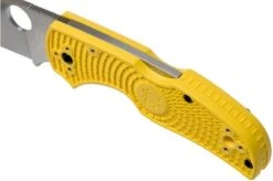 Spyderco Native 5 Salt C41PYL5 Pocket Knife -Chic Knife Store SPC41PYL5 07 spyderco