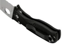 Spyderco Lil' Temperance 3 Lightweight C69SBK3 Serrated Pocket Knife, Sal Glesser Design -Chic Knife Store SPC69SBK3 04 spyderco