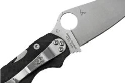 Spyderco Paramilitary 2 C81GP2 Pocket Knife 25 Spyderco Paramilitary 2 C81GP2 Pocket Knife -Chic Knife Store SPC81GP2 05 spyderco