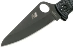 Spyderco Pacific Salt 2 Black C91PBBK2 Pocket Knife -Chic Knife Store SPC91PBBK2 03 spyderco