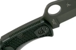 Spyderco Pacific Salt 2 Black C91PBBK2 Pocket Knife -Chic Knife Store SPC91PBBK2 06 spyderco
