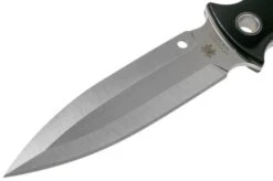 Spyderco Nightstick FB47GP Dagger Knife, Gayle Bradley Design -Chic Knife Store SPFB47GP 03 spyderco