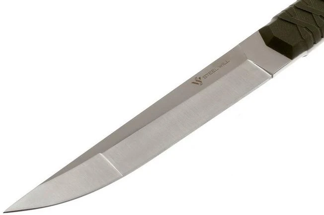 Steel Will Courage 311 Fixed Knife, Green 4 Steel Will Courage 311 Fixed Knife, Green - Image 2