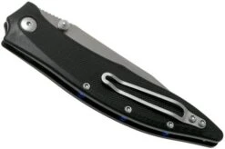 Steel Will Gienah F53-01 Black, Satin Pocket Knife -Chic Knife Store SWK F53 01 04 steel will knives