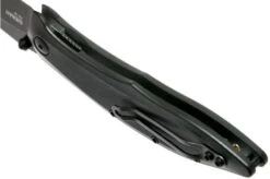 Steel Will Gienah F53-18 Black, Blackwashed Pocket Knife -Chic Knife Store SWK F53 18 05 steel will knives