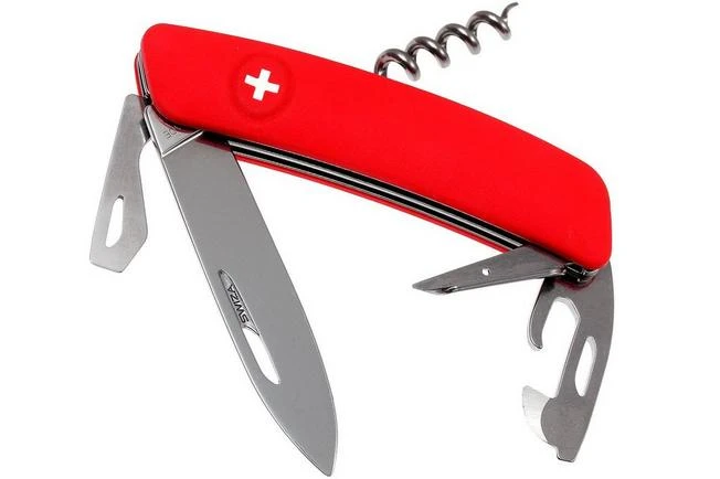 Swiza D03 Swiss Pocket Knife - Red 3 Swiza D03 Swiss Pocket Knife - Red