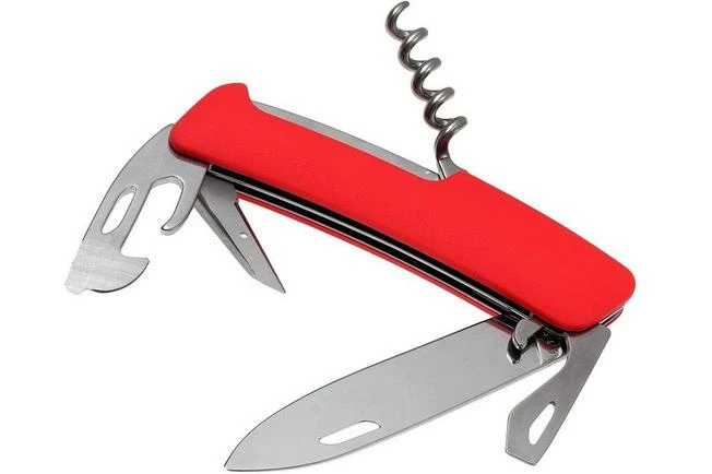 Swiza D03 Swiss Pocket Knife - Red 4 Swiza D03 Swiss Pocket Knife - Red - Image 2