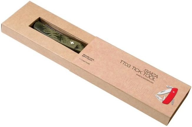 Swiza TT03 Tick Tool, Swiss Pocket Knife With Tick Tool, Khaki 9 Swiza TT03 Tick Tool, Swiss Pocket Knife With Tick Tool, Khaki - Image 7