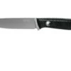 TRC Knives This Is Freedom, Black Canvas Micarta Outdoor Knife