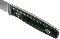 TRC Knives This Is Freedom, Black Canvas Micarta Outdoor Knife -Chic Knife Store TI TIF MICBK 05 trc knives