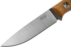 TRC Knives This Is Freedom, Brown Canvas Micarta Outdoor Knife -Chic Knife Store TI TIF MICBR 03 trc knives