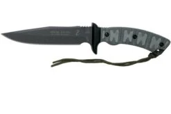 TOPS Knives Apache Falcon AFAL-01 Survival Knife, Snake Blocker Design
