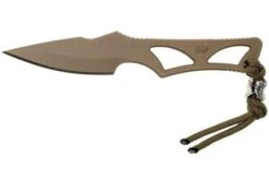 Spartan Blades Enyo Flat Dark Earth Neck Knife, SB2DE