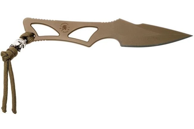 Spartan Blades Enyo Flat Dark Earth Neck Knife, SB2DE 4 Spartan Blades Enyo Flat Dark Earth Neck Knife, SB2DE - Image 2