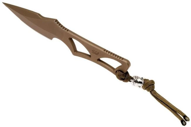 Spartan Blades Enyo Flat Dark Earth Neck Knife, SB2DE 6 Spartan Blades Enyo Flat Dark Earth Neck Knife, SB2DE - Image 4