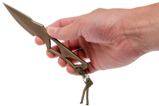 Spartan Blades Enyo Flat Dark Earth Neck Knife, SB2DE 7 Spartan Blades Enyo Flat Dark Earth Neck Knife, SB2DE - Image 5