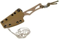 Spartan Blades Enyo Flat Dark Earth Neck Knife, SB2DE 14 Spartan Blades Enyo Flat Dark Earth Neck Knife, SB2DE -Chic Knife Store USSB2DE 06 spartan blades ussb2de 06