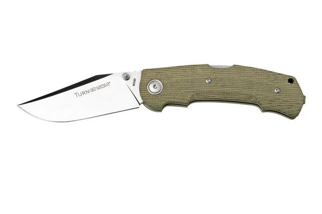 Viper Turn V5988CG Green Canvas Micarta Pocket Knife, Fabrizio Silvestrelli Design 3 Viper Turn V5988CG Green Canvas Micarta Pocket Knife, Fabrizio Silvestrelli Design