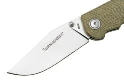 Viper Turn V5988CG Green Canvas Micarta Pocket Knife, Fabrizio Silvestrelli Design 10 Viper Turn V5988CG Green Canvas Micarta Pocket Knife, Fabrizio Silvestrelli Design -Chic Knife Store VPV5988CG 03 viper