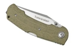 Viper Turn V5988CG Green Canvas Micarta Pocket Knife, Fabrizio Silvestrelli Design 13 Viper Turn V5988CG Green Canvas Micarta Pocket Knife, Fabrizio Silvestrelli Design -Chic Knife Store VPV5988CG 06 viper