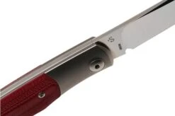 Viper Hug 2 V5994GR Red G10 Pocket Knife, Sacha Thiel Design -Chic Knife Store VPV5994GR 06 viper