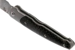 Viper Key VA5978FCB Bolster Damascus Copper Carbon Fibre Pocket Knife -Chic Knife Store VPVA5978FCB 05 viper