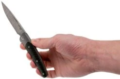 Viper Key VA5978FCB Bolster Damascus Copper Carbon Fibre Pocket Knife -Chic Knife Store VPVA5978FCB 08 viper